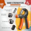 Strength Training Hand Grip Strengthener | Adjustable Hand Grip | Forearm Exerciser | Hand Grips | 5-60 kg | Multicolor. 