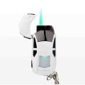 Windproof Gas Lighter On Car Shape With Keychain. 