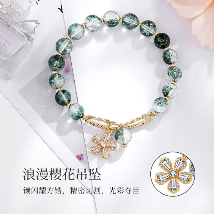 %E3%80%90Unlimited%20repurchase%E3%80%91Cherry%20Blossom%20Green%20Ghost%20Bracelet%20Female%20Summer%20Ins%20Niche%20Design%20Simple%20Transfer%20Beads%20Crystal%20Hand%20Beaded%20Girls'%20Bracelet%20Batch%20-%20Image%202