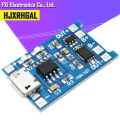 5PCS Micro USB 5V 1A 18650 TP4056 Lithium Charger Module Charging With Dual Functions 1A Li-ion Battery protection board. 