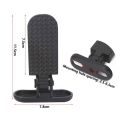 1 Pair Lightweight Quick Release Bike Rear Pedals Aluminium Alloy Non-Slip Bike Pegs Universal Foldable Ebike Pegs for Electric Bicycle. 