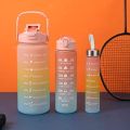 Water Bottle Set: 3-Pack with 300ml, 900ml, and 2L. 