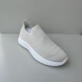 Breathable Without Lace All Plain No Logo Soft Flexible Sports Shoe For Women E127. 