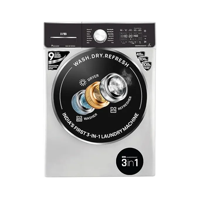 IFB%20Laundrimagic%203-in-1%208.5/6.5/2.5%20Kg%20Inverter%20Front%20Load%20Washer%20Dryer%20Refresh%20(Executive%20ZXS,%20Silver)%20-%20Image%204
