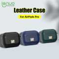 Lenuo Advanced Leather Case For Apple earphone Pro Charging Case Soft TPU Anti Fall Protective Cover. 