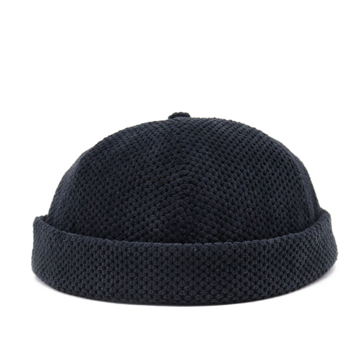 durableCap%20brim%20cuff%20harbor%20hat%20season%20Atutu%20brand%20men's%20borderless%20docker%20hat%20spring%20mn%20knit%20hat%20roll%20sailor%20fisherman%20landlord%20-%20Image%206