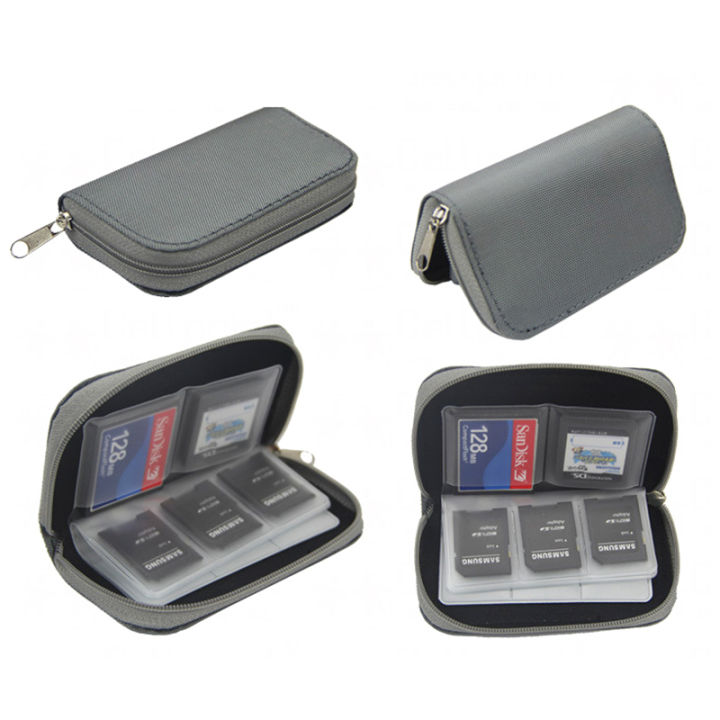 NEW%2022%20Slots%20Memory%20Card%20Bag%20CF/SD%20Card%20Holder%20Case%20Memory%20Card%20Storage%20Wallet%20Box%20for%20CF/SD/Micro%20SD/SDHC/MS/DS%20Game%20Camera%20SD%20Card%20-%20Image%204