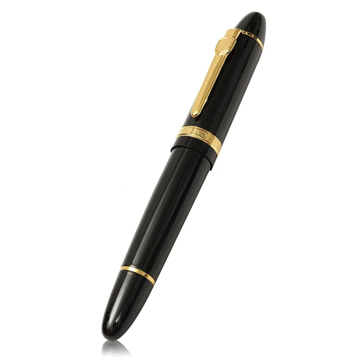 Jinhao%20159%20Vivid%20Office%20Fountain%20Pen%20Black%20Lacquered%20Gold%20Trim%20And%20Medium%20Nib%20-%20Image%204