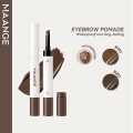 MAANGE 2-in-1 Eye Brow Cream Brow Pomade Waterproof & Natural Finish Eye Brow Pen MG-E06. 