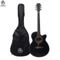 Manaslu MG Black Acoustic Guitar With Package. 