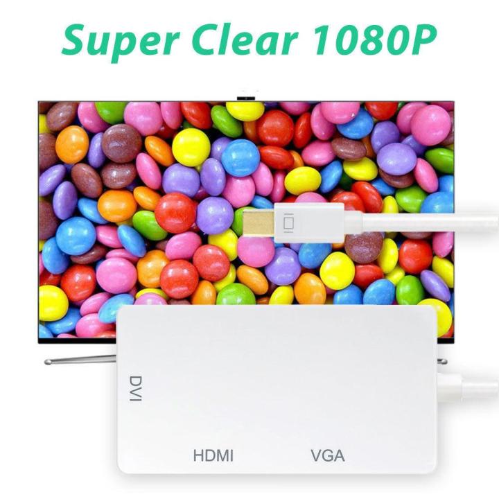 3%20In%201%20Thunderbolt%20Mini%20Display%20Port%20MINI%20DP%20Male%20To%20HDMI%20DVI%20VGA%20Female%20Adapter%20Converter%20Cable%20For%20Apple%20MacBook%20Air%20Pro%20MDP%20-%20Image%205