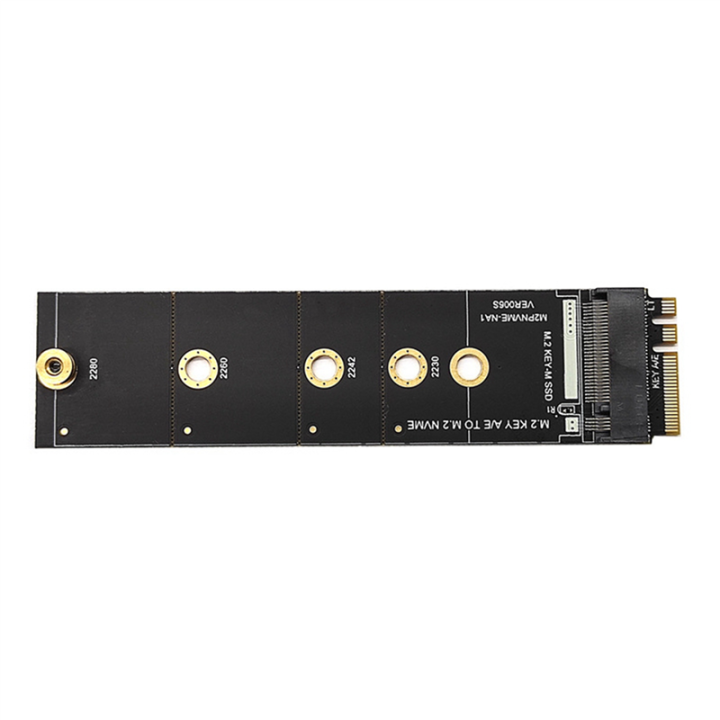 3X M.2 A+E KEY Slot to M.2 NVME Adapter Card NGFF to KEY-M Expansion Card NVMe PCI Express SSD Port Expansion Adapter