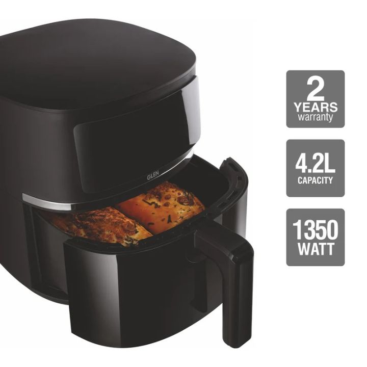Glen%20Digital%20Air%20Fryer%204.2%20Litre%20Capacity%20with%208%20Pre%20Set%20Menu%20Timer,%20Temperature%20Control,%201350W%20-Black%20(SA3061DIGI)%20-%20Image%202