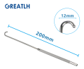 NEW 【Innovative design】200mm Spay Snook Hook Animal Ovaries Removal Hook Vet Snook Ovariectomy Hook Veterinary Instruments 1pcs. 
