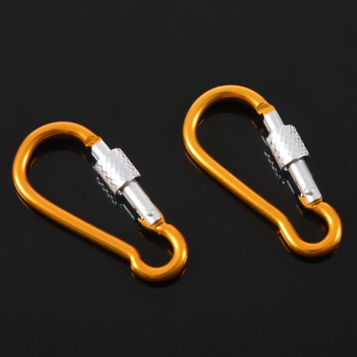 Kqueebee%201%20Pair%20Swimming%20Dive%20Flexible%20Silicone%20Ear%20Plugs%20Earplug%20Blue%20&%202%20Pcs%20Aluminum%20Travel%20Adjusting%20Screw%20Carabiner%20Clip%20-%20Image%203