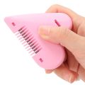 Cute Manual Hair Cutting Comb Heart Double Sided Hair Comb Love Bangs Hit Thin Children's Hair Cutting Comb Self Trimmer. 