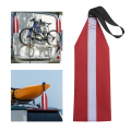 Towing Flag Highly Visible Red Safety Flags Canoe Kayak Accessories with Reflective. 