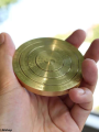LibishopPortable Brass Tai Chi Bagua Compass Fingertip Gyroscope Multi layer Rotation High precision Professional Pure Copper Toy Portable Handle. 
