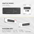 FANTECH GO K211 Smooth Typing Keyboard. 