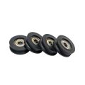 5pcs Smooth 5x20x7mm Nylon Pulley Chrome Steel Double Metal Shielded U Groove Ball Bearing Z1 Noise Level U625ZZ Bearings Micro Motor. 