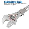 10 Inch Adjustable Ratchet 5 In 1 Torque 180 Degree Folding Spanner Hand Household Maintenance Pulley Wrench. 