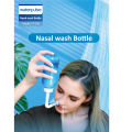 WATERPULSE Nasal Rinse / Nose wash 300ML Neti-Pot Bottle Pressure Irrigation for Adult & Kid BPA Free Nasal wash. 