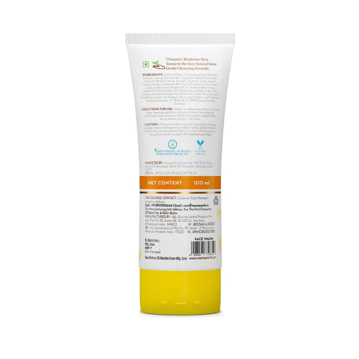 Mamaearth%20Vitamin%20C%20Face%20Wash%20With%20Vitamin%20C%20&%20Turmeric%20for%20Skin%20Illumination%20100%20ml%20-%20Image%207
