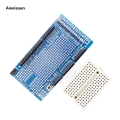 Aweisuan MEGA 2560 R3 Proto Prototype Shield V3.0 Expansion Development Board + Mini Breadboard 170 Tie Points for arduino DIY. 