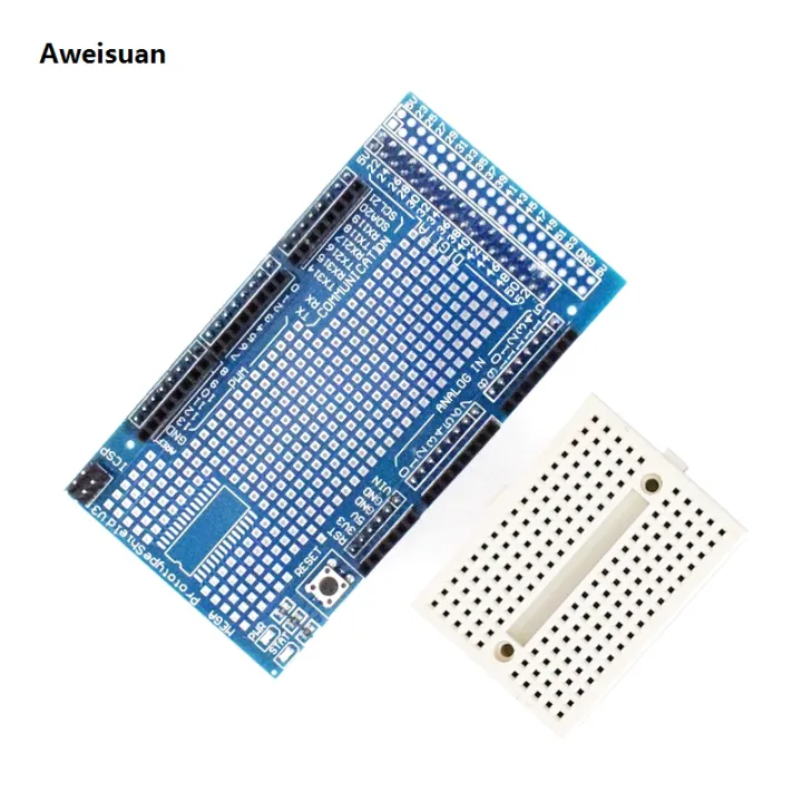 Aweisuan%20MEGA%202560%20R3%20Proto%20Prototype%20Shield%20V3.0%20Expansion%20Development%20Board%20+%20Mini%20Breadboard%20170%20Tie%20Points%20for%20arduino%20DIY%20-%20Image%203