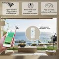 Sutuiying Tuya Zigbee Intelligent Wireless Soil Moisture Meter Temperature Portable Humidity Tester Plant Monitor IP67 Detector for Garden Planting. 
