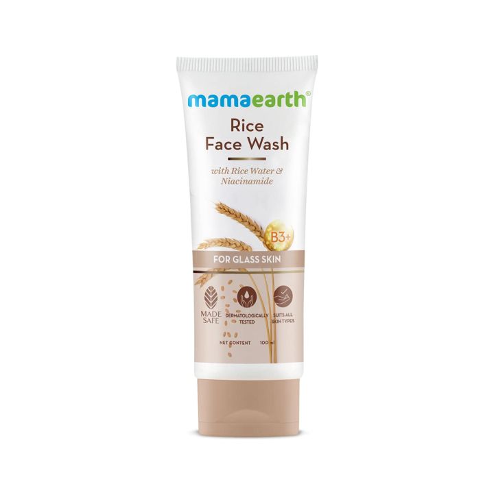 Mamaearth%20Rice%20Face%20Wash%20With%20Rice%20Water%20&%20Niacinamide%20For%20Glass%20Skin%20-%20100%20Ml%20-%20Image%203