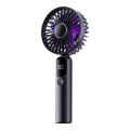 Cross-border mini silent usb portable small fan student lazy hanging fan sports portable handheld folding fan. 