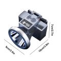 New Multifunctional Waterproof Headlight Adjustable Angle Super Bright Headlight Outdoor Camping Head Lamp Rechargeable Camping Flashlight for Fishing Hiking. 