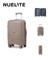 NUELITE 20-Inch Luggage BRANDENBURG | 8 Wheel Spinner Trolley Bag | Anti-Theft Zipper Integrated Lock Extra Security | Unbreakable Hard Shell Carry-on Suitcase Luggage. 