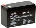 12 Volt 7 Amp Sealed Lead Acid Battery. 
