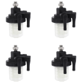 FORIDE 4X Fuel Filter for Mercury Outboard Filter 35-879884T Fuel Filter. 