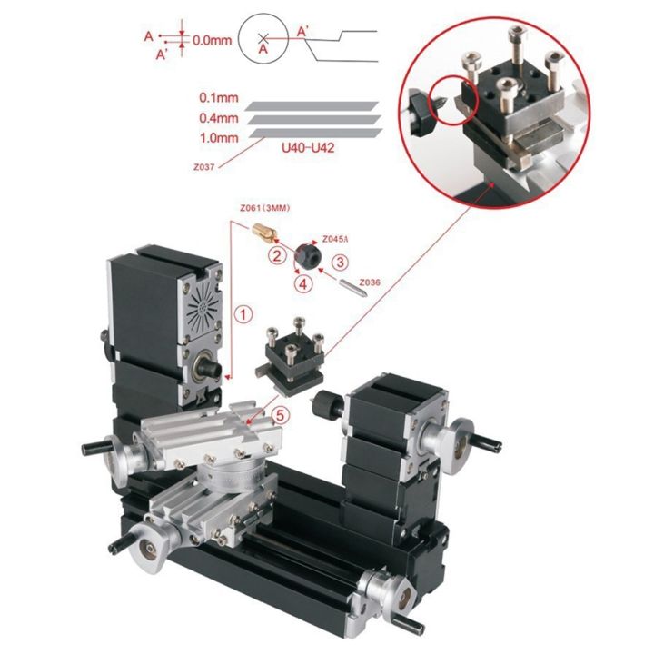 NCANRUI%20Z044MT%20Metal%202%20Position%20Tool%20Post%20Lathe%20Tool%20Rest%20Bracket%20Metal%20Rotating%20Lathe%20Accessory%20-%20Image%205
