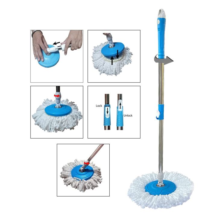 Stainless%20Steel%20Pole%20Spin%20Mop%20Extendable%20Handle%20360%20Degree%20Rotating%20Floor%20Cleaning%20Mop-%20Blue%20-%20Image%204