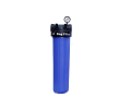 20 Inch Big Blue Jumbo Bag Filter Housing With Water Bag Filter Cartridge , Spanner key, Pressure Meter. 