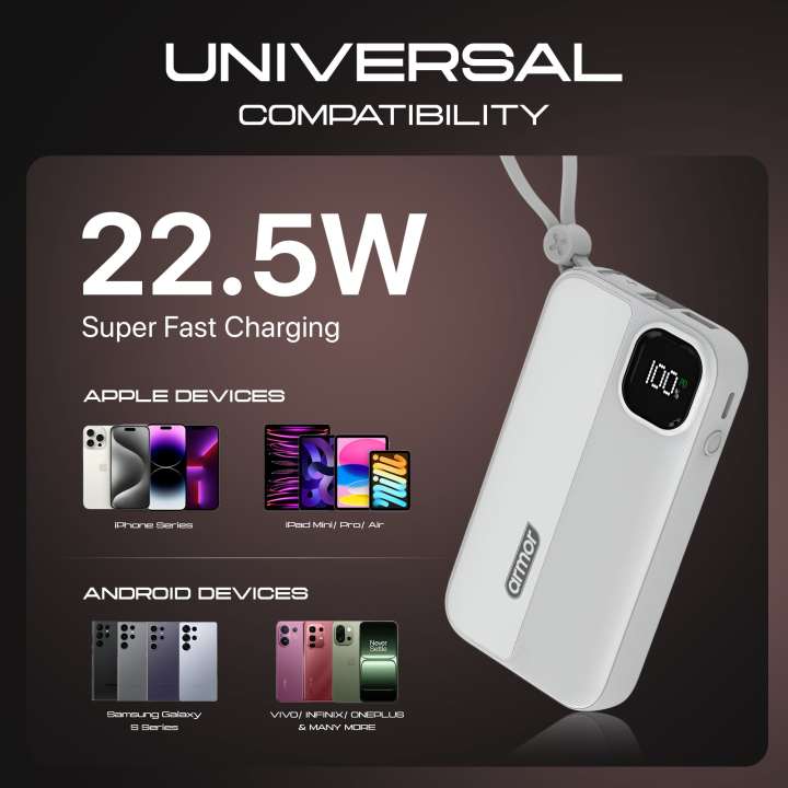 Armor%20AR-28PD%2020000mAh%20Power%20Bank%20%7C%2022.5W%20Fast%20Charging%20%7C%20Turbo/VOOC/Warp%20Support%20%7C%20Dual%20Built-in%20Cables%20(Type-C%20&%20Lightning)%20%7C%20Mini%20Size%20%7C%20Flight%20Friendly%20%7C%20400%20Days%20Warranty%20-%20Image%203