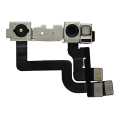 Salmatt Original Front Camera For iPhone X XR Xs Xs Max Front Facing Camera Right Proximity Sensor Flex Cable Rear with Tools. 