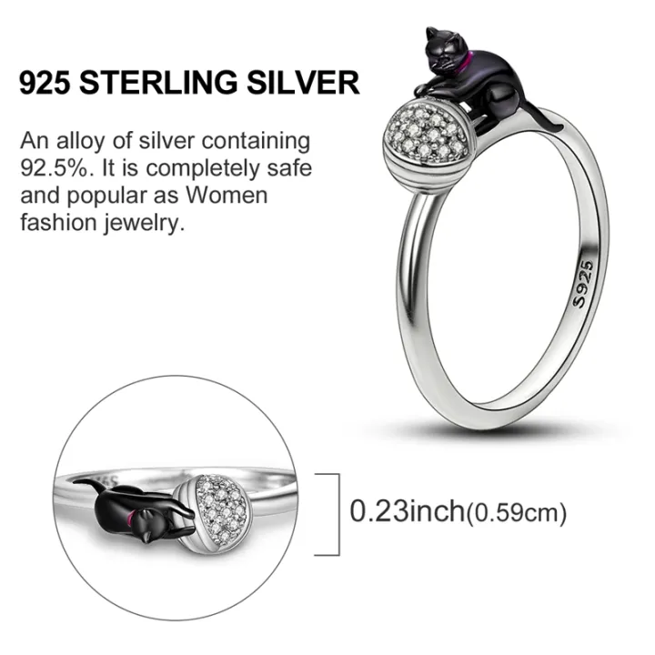 HOT%20Original%20925%20Sterling%20Silver%20Women%20Finger%20Rings%20for%20Women%20Silver%20Cocktail%20Ring%20Geometric%20Butterfly%20Round%20Shape%20Luxury%20Jewelry%20-%20Image%205