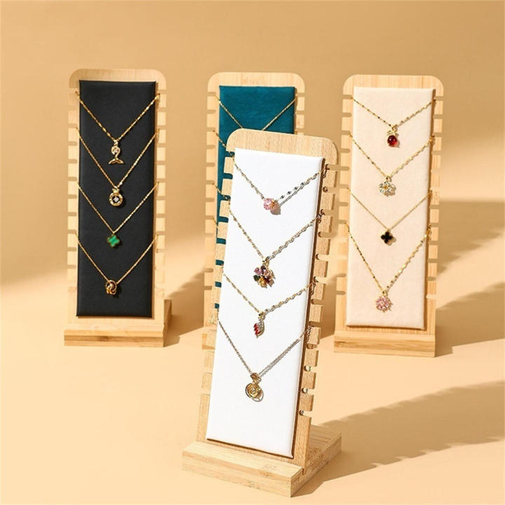 Detachable Jewelry Organizer Fashion Jewelry Display Stylish Elegant Wooden Display for Home Organization Boutique Craft Fair