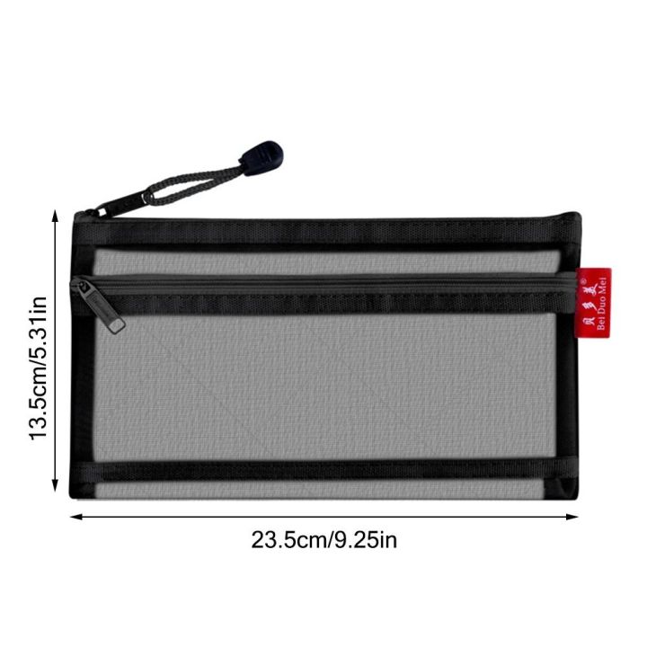 Simple%20Nylon%20Transparent%20Mesh%20Pencil%20Bag%20Zipper%20Large%20Capacity%20Stationery%20Pouch%20Double%20Layered%20Storage%20Bag%20Kids%20-%20Image%202