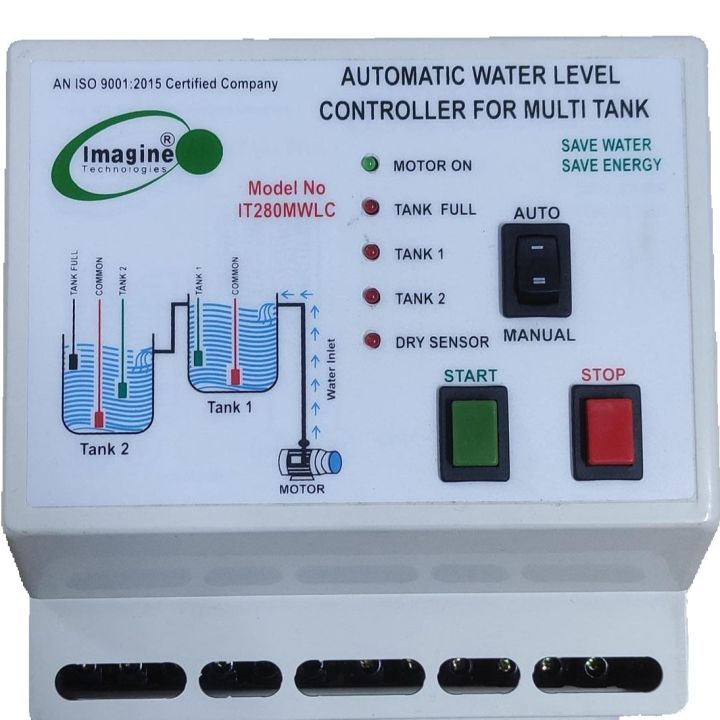 Water Level Controller for 2 Tanks