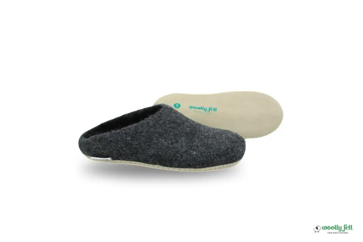 Handmade%20Charcoal%20Classic%20Wool%20Felt%20Slipper%20with%20Leather%20Sole%20-%20Image%205