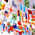 FIFA World Cup 2026 Flags I Countries String Flags I Flag Banner – 47 Feet Long. 
