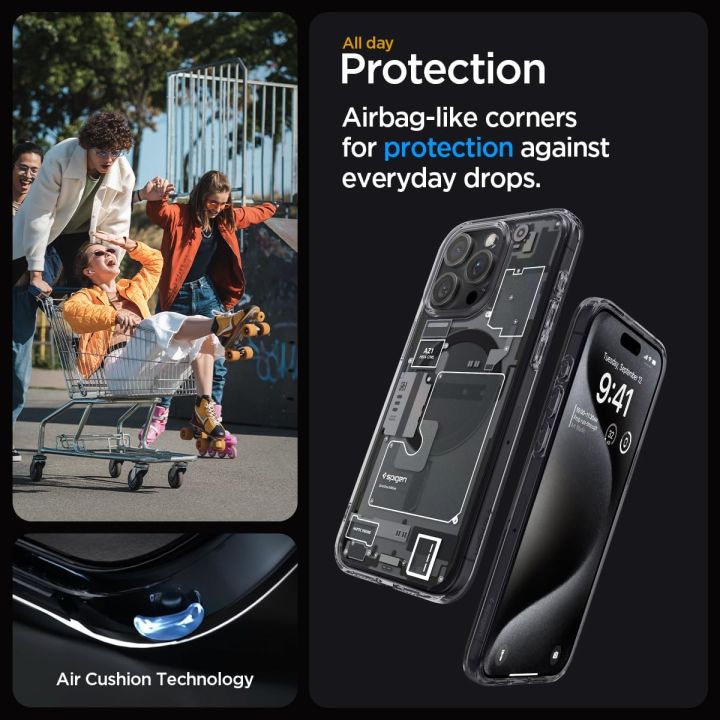 SPIGEN%20Case%20For%20iPhone%2015%20Pro%20Cover%20Ultra%20Hybrid%20Zero%20One%20(MagFit)%20-%20Image%206