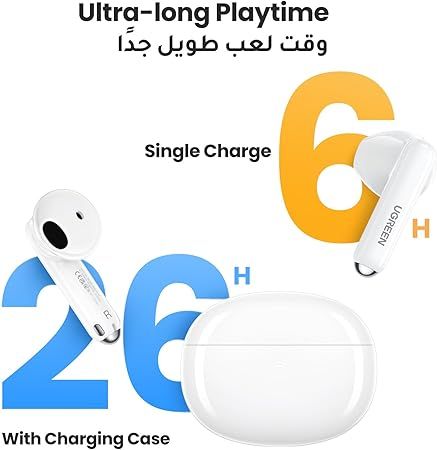 (WS201-15612)%20UGREEN%20HiTune%20H5%20Wireless%20Earbuds,%20Wireless%20Earbuds%20Bluetooth%205.3,%20HiTune%20H5%20Headphone%20Semi-in-ear%20Earphone,%204%20Mics%20Noise%20Cancelling%20Headset,%2026H%20Play%20Time%20Fast%20Charging,%2013.6mm%20Large%20Driver,Lightweight%20IPX5%20Waterproof%20Game%20Mode%20-%20Image%204