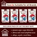 LG Washing Machine Discaling Powder For Top Load And Front Load | LG Descaler | Suitable For All Brands | Pack of 4(4x100g). 